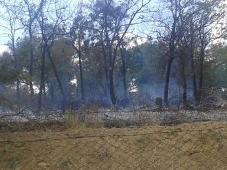 Askeri Kışlada Yangın