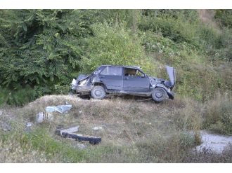 Karabük’te Trafik Kazası : 1 Ölü, 1 Yaralı