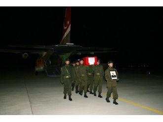 Şehidin Naaşı Memleketinde