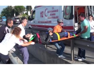 E-5’te Yaralı Taşıma Çilesi