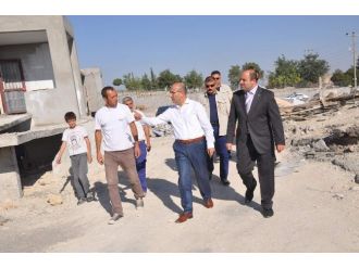 Vali Mahmut Demirtaş Besni İlçesinde İncelemelerde Bulundu