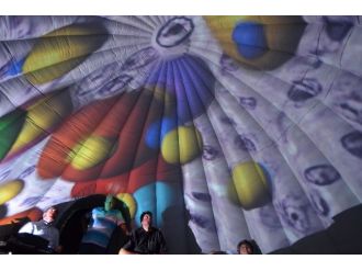 Meü ‘Gezici Gezegen Evi’ Planetaryum’da İlk Gösterim Yapıldı