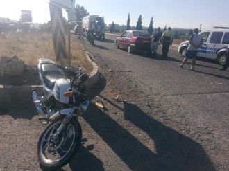 Kazada Faciayı Kask Önledi