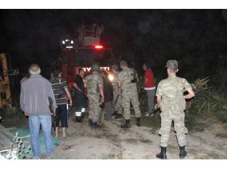 Uluköy’de Yangın Korkuya Neden Oldu