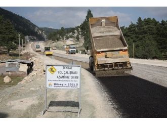 Karaisalı-kızıldağ Yolunda Son Rötuşlar