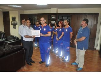 Umke Çalışanlarına Teşekkür Belgesi