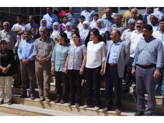 Viranşehir’de Hdp’den Protesto