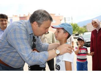 Başkan Çerçi, Yeni Mahalle’de İncelemelerde Bulundu