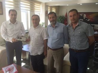 Mhp Çanakkale Milletvekili Tuna’dan Alay Komutanı Ve Emniyet Müdürüne Ziyaret