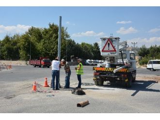 Tpao Kavşağına Sinyalizasyon Sistemi Takıldı