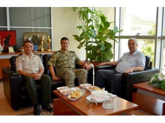 Söke Garnizon Komutanı Erol Akman’dan Başkan Toyran’a Ziyaret