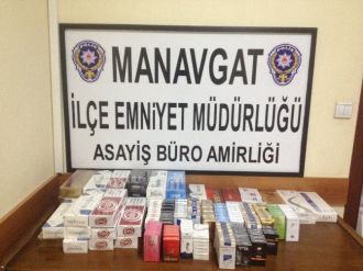 Manavgat’ta Uyuşturucu Ve Kaçak Sigara Operasyonu