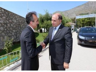 Çomaktekin’den Kurşun İle Kodek’e Hayırlı Olsun Ziyareti