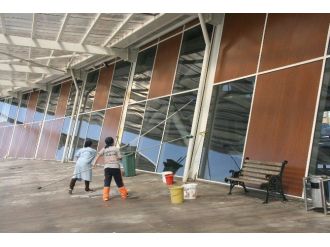 Bozüyük Otogarında Genel Temizlik Çalışması