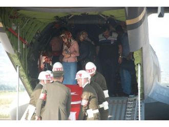 Şehit Teğmenin Cenazesi Tokat’a Getirildi