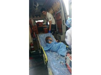 İkinci Kattan Düşen Çocuk Yaralandı