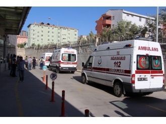Şehitlerin Cenazesi Hastaneye Getirildi