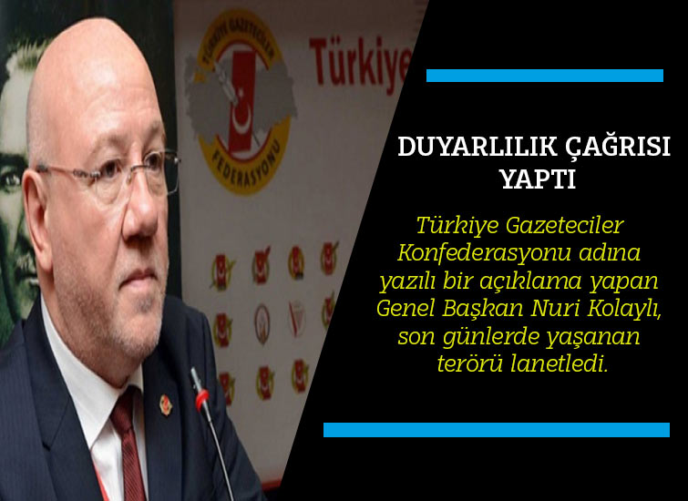 Basına Duyarlılık Çağrıs Yaptı