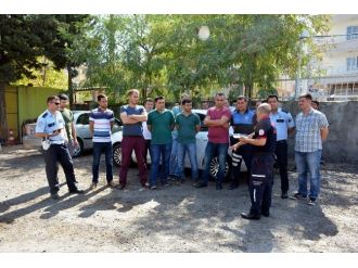 Siverekte Yangın Tatbikatı