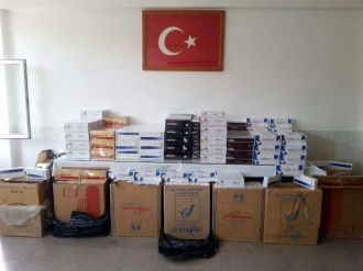 Jandarmanın Dikkati Kaçak Sigarayı Yakalattı