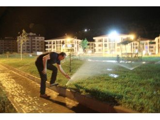 Otomatik Sulama Sistemi Çalışmaları Devam Ediyor