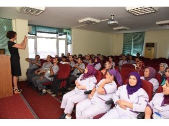 Hastane Personeline Toplumda Engelli Farkındalığı Semineri Verildi