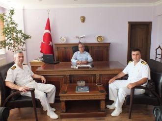 Albay Çalışkan’dan Dalaman Kaymakamına Veda Ziyareti