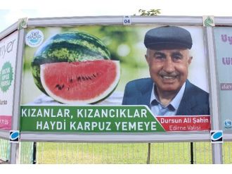 Edirne Valisi Şahin’den Karpuz Üreticilerine ‘Trakya’ Usulü Destek