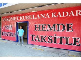 Hükümet Kurulana Kadar Ürünlerde Yüzde 50 İndirim