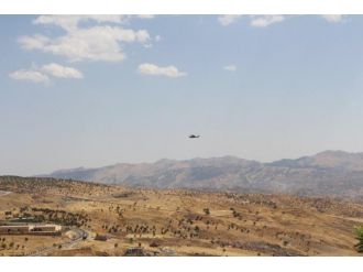 Pkk’lılar Polis Noktasına Roketli Saldırı Düzenledi