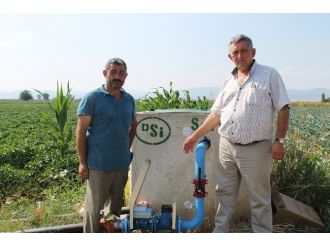 55 Bin Dönüm Arazi Uydudan Sulanacak