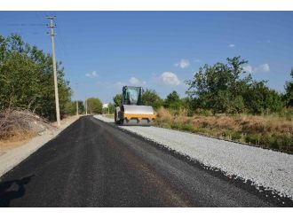 Yeni Mahalle’de Asfalt Çalışmaları