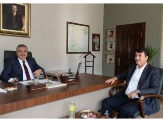 Dündar’dan Kaymakam Okur’a Hayırlı Olsun Ziyareti