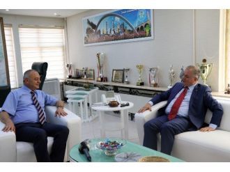 Kırım’dan Başkan Ergün’e İade-i Ziyaret