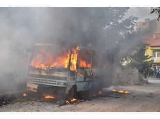 Park Halindeyken Alev Aldı