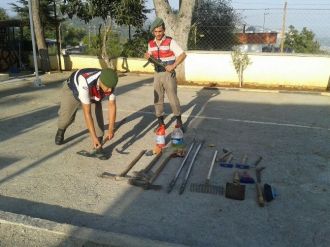 Mersin’de Jandarmadan Kaçak Kazı Operasyonu