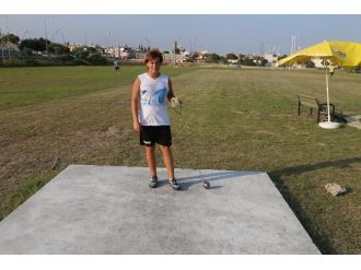 Meskisporlu Mehmet Kas, Çekiç Atmada Türkiye Şampiyonu Oldu