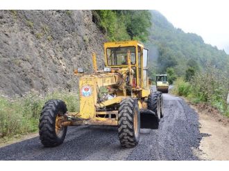 Trabzon Büyükşehir Belediyesi Asfalt Hamlesini Tonya’da Sürdürüyor