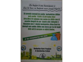 Erciş Belediyesi Çöp Poşetleme Sistemine Geçiyor