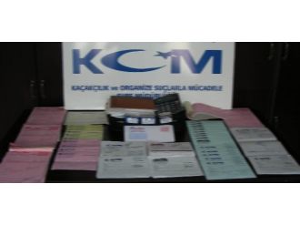 6.5 Milyon Liralık Naylon Fatura Ele Geçirildi