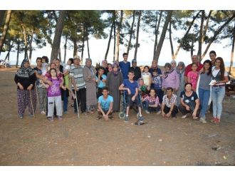 Engelliler Piknikte Stres Attı