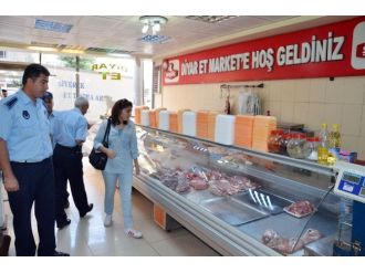 Zabıta Ekiplerinden Kasap Denetimi