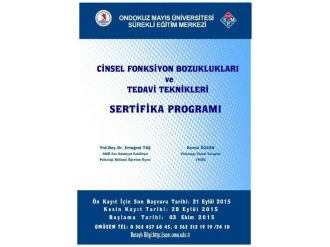 Omüsem’den Yeni Sertifika Programı