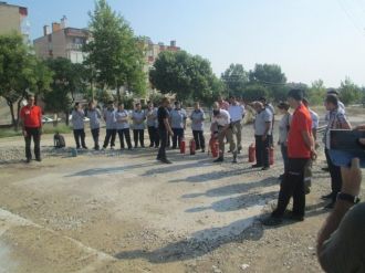 Forum Magnesia’da Yangın Tatbikatı