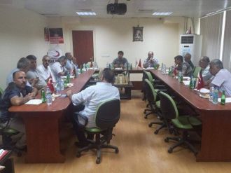 Kızılay, Muhtarlarla Toplandı