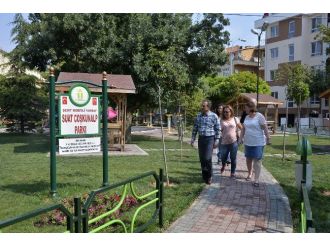 Başkan Ataç Yenilenen Parkları Denetledi