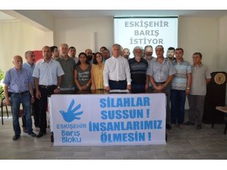 Eskişehir Barış Bloku Kuruldu