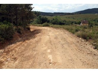 Aydos Yolu Asfaltlanıyor