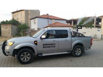Burhaniye’de Sivrisinek Mücadelesi
