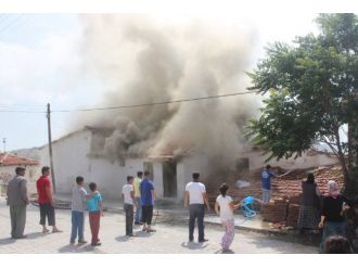 Haymana’da Ev Yangını